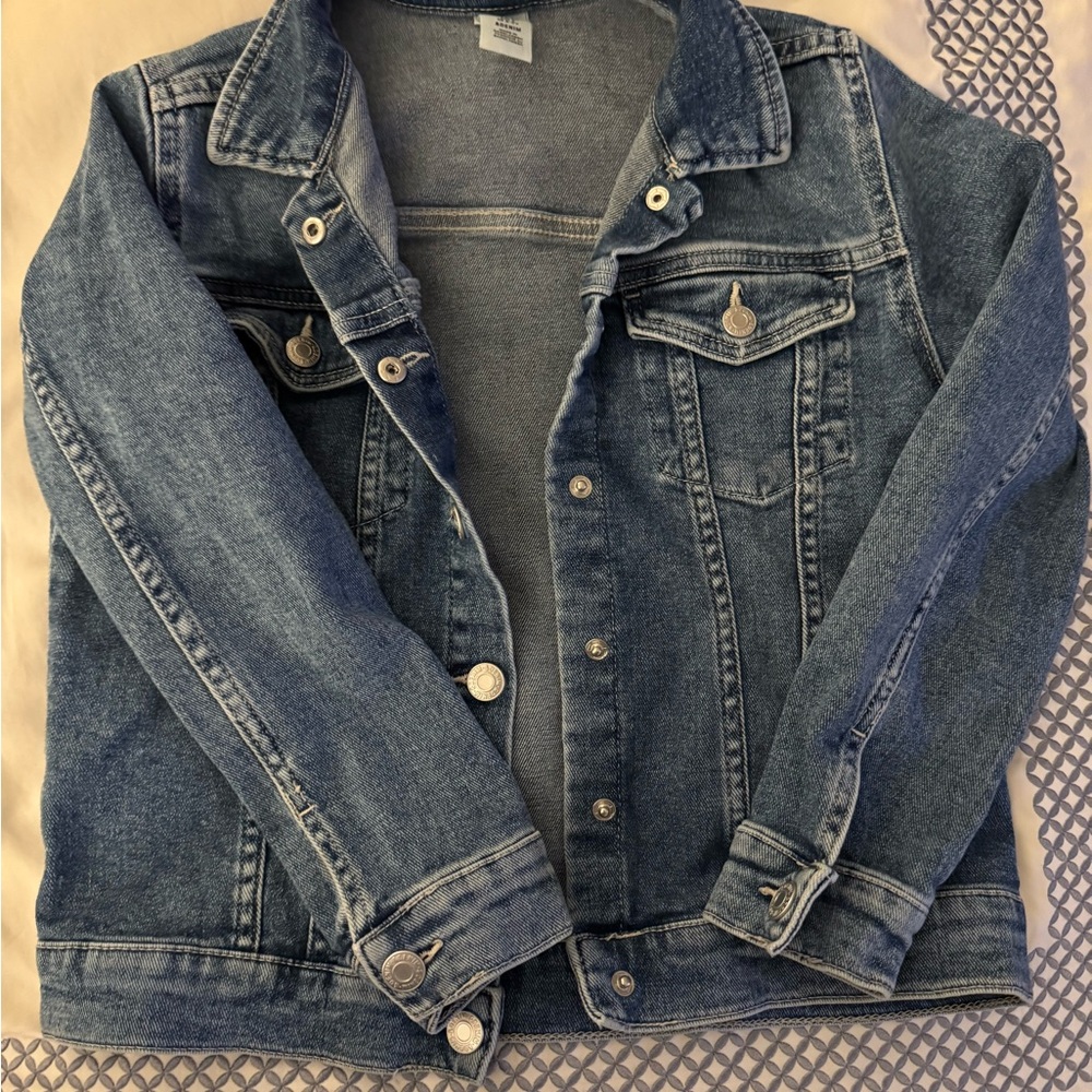 Kids Blue Denim Jean Jacket H&M kids size 8